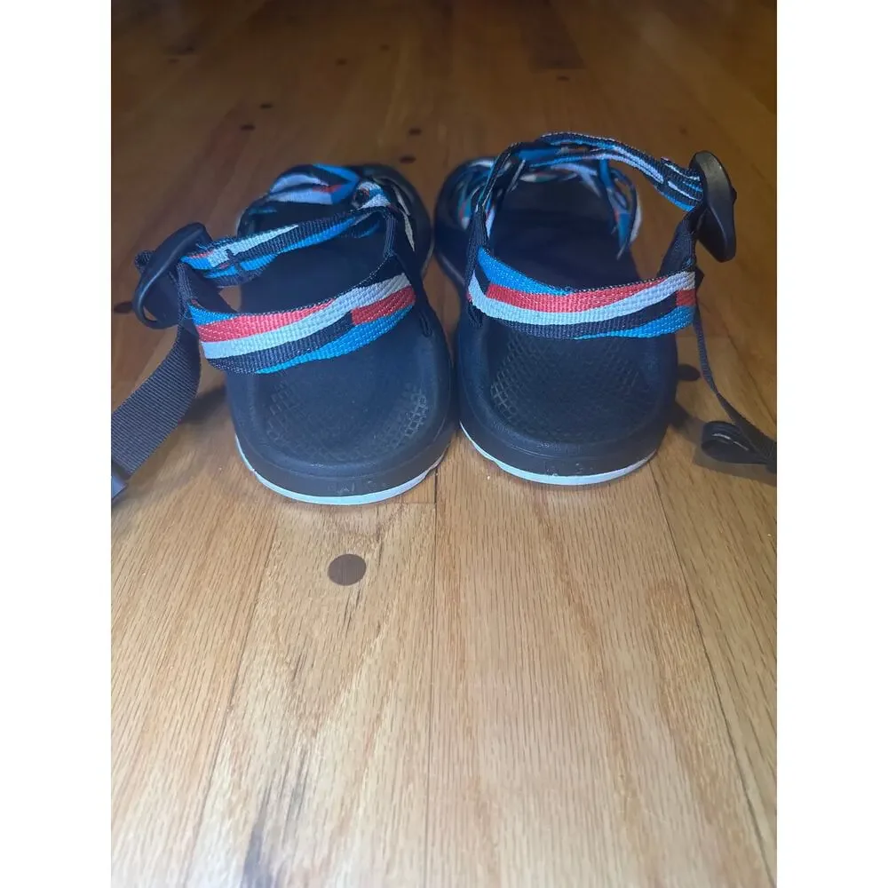 Chaco Z/1 Classic Sport Sandals Blue Webbing Women’s Size 9